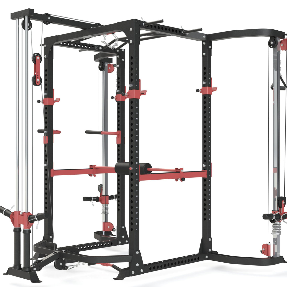 Pulley Bodyworx Power Cage Power Rack Cage Lat Attachment Cable