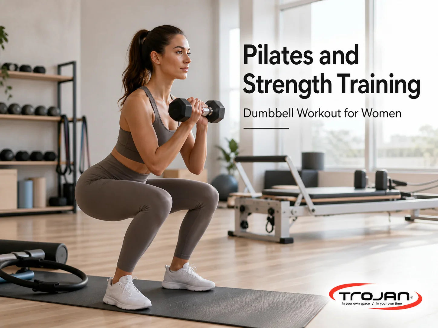 Pilates and Strength Training Workout for Women: Full-Body Dumbbell Routine for Stronger Muscles