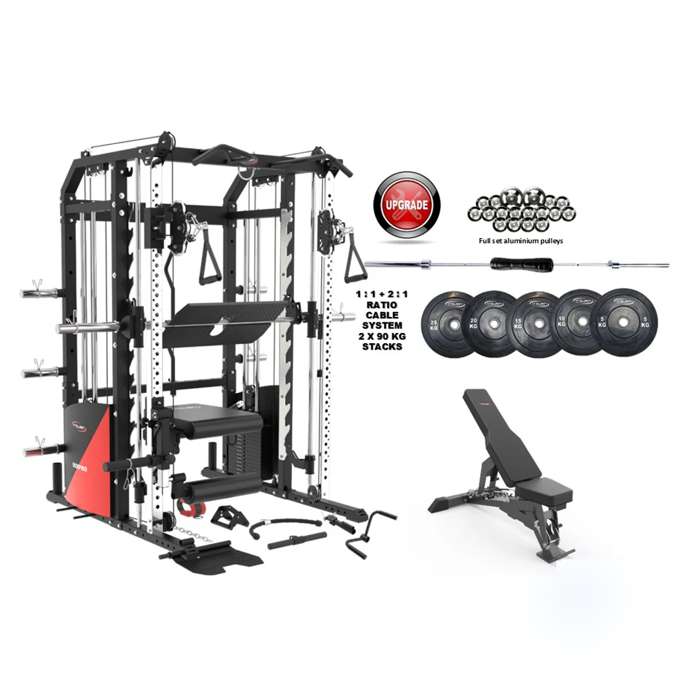 Smith Machine vs. Free Weights: Which Fitness Equipment is Best for Your Home Gym Setup?
