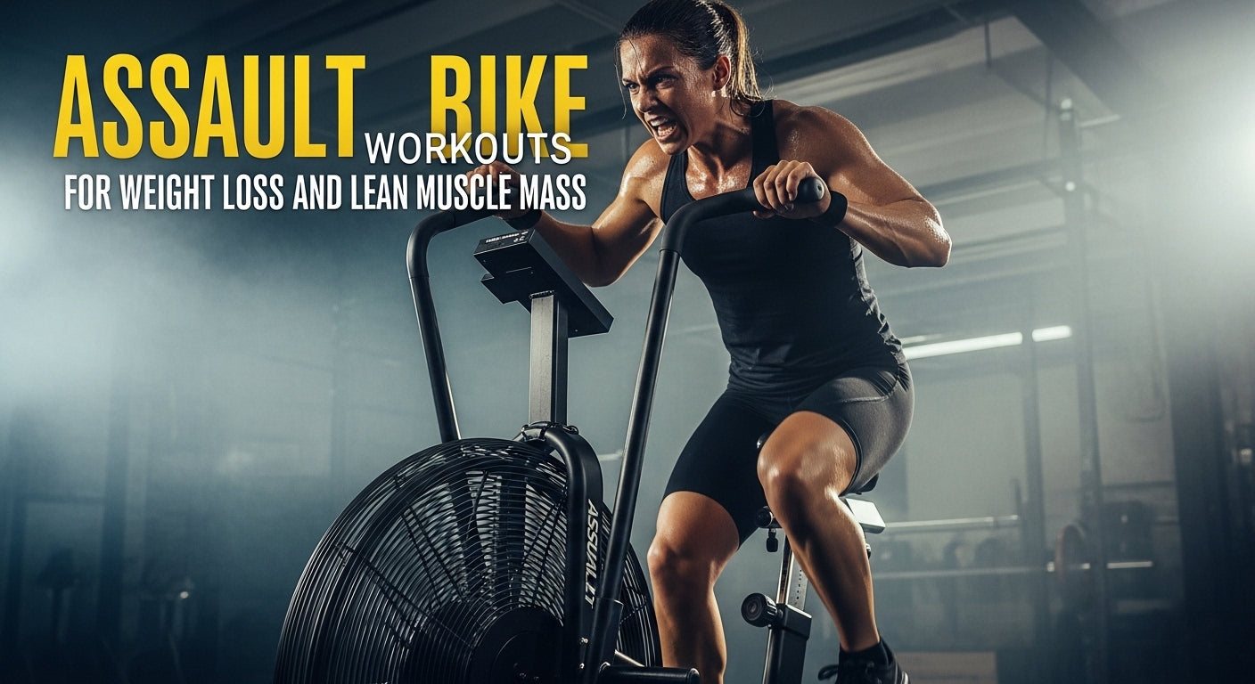 Assault Bike Workouts for Weight Loss and Lean Muscle Mass