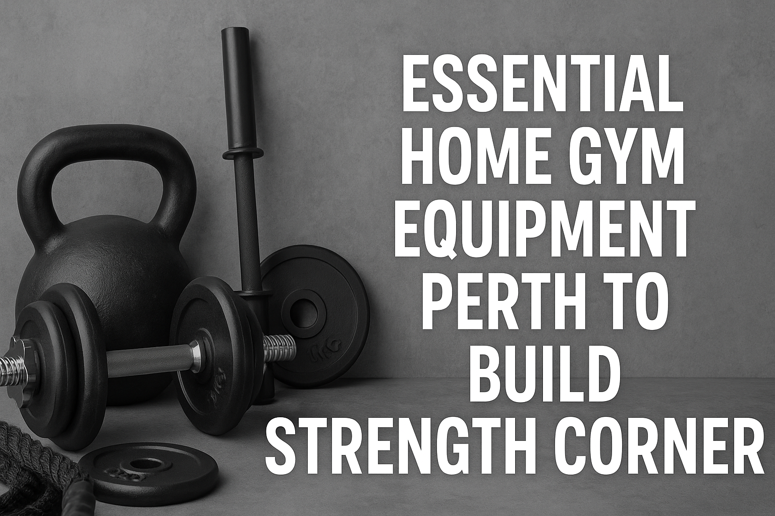Build Your Strength Corner: Dumbbell, Racks & Olympic Plates