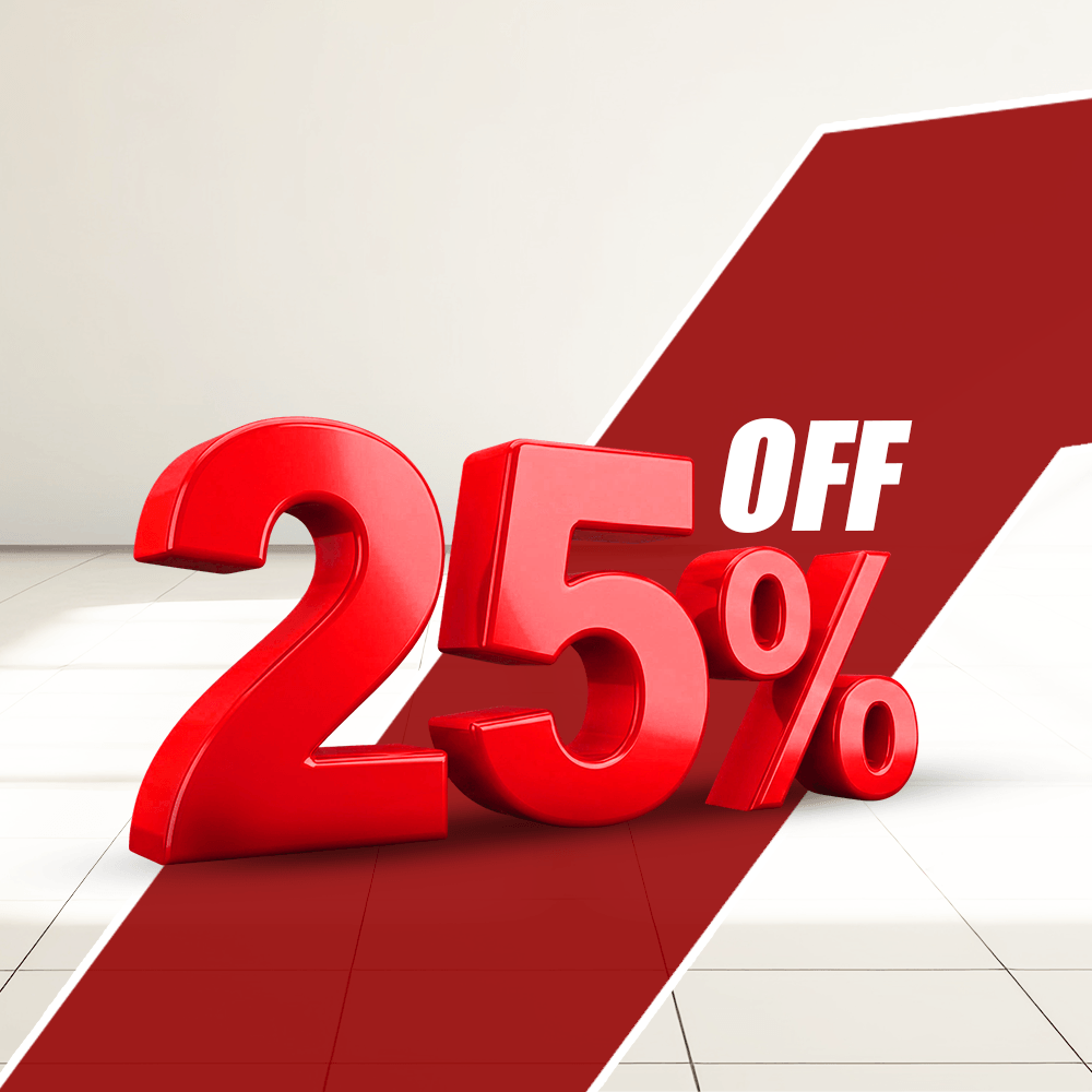 End of Financial Year Sale 2026 25%