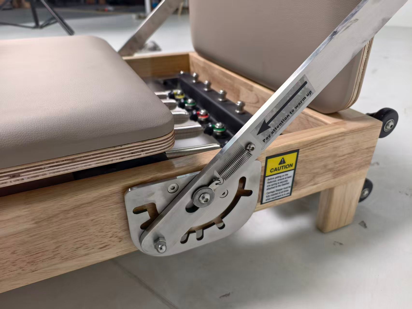 Trojan Beije Home Oak Foldable Pilates Reformer – Smart Fitness Value