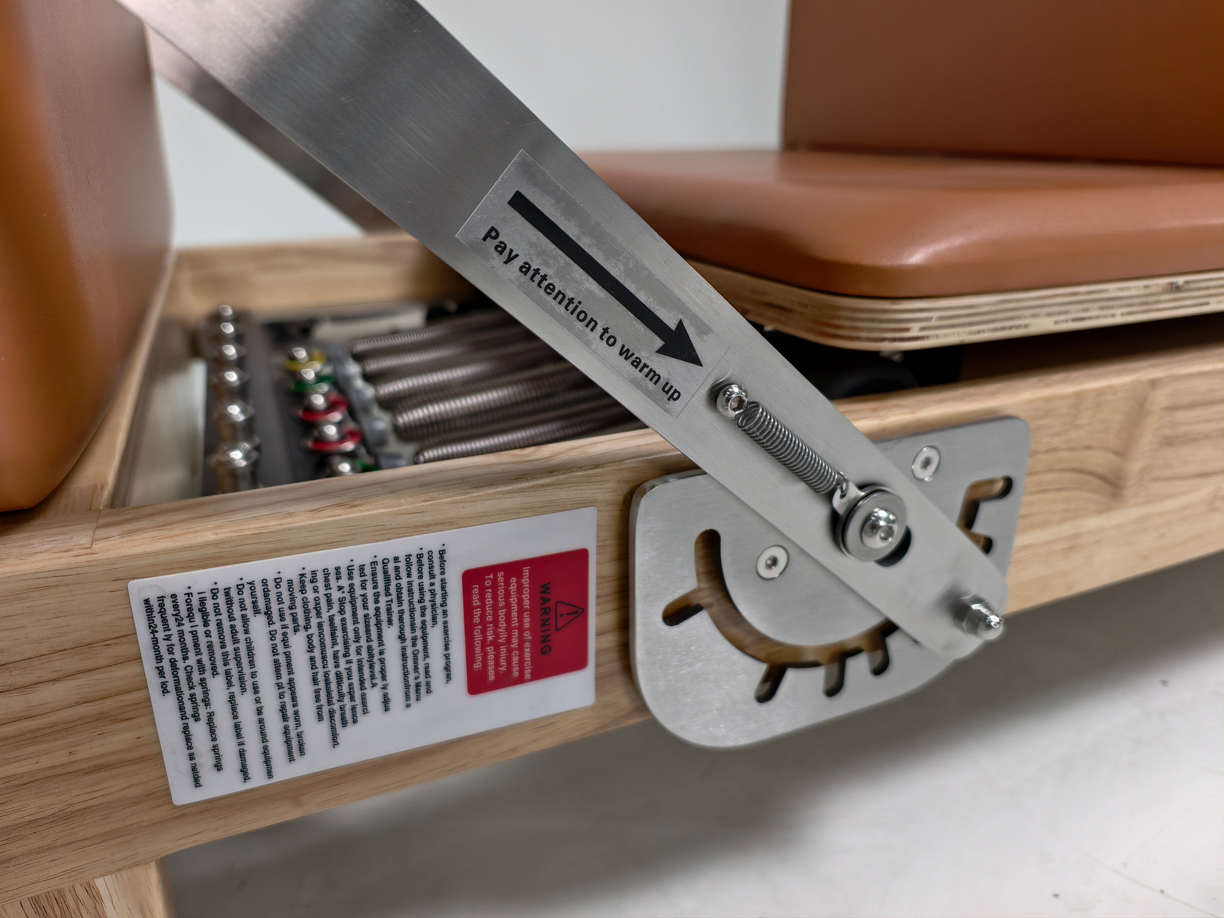 Trojan TERRA COPPER Oak Folding Reformer Inc Box & Jump Board