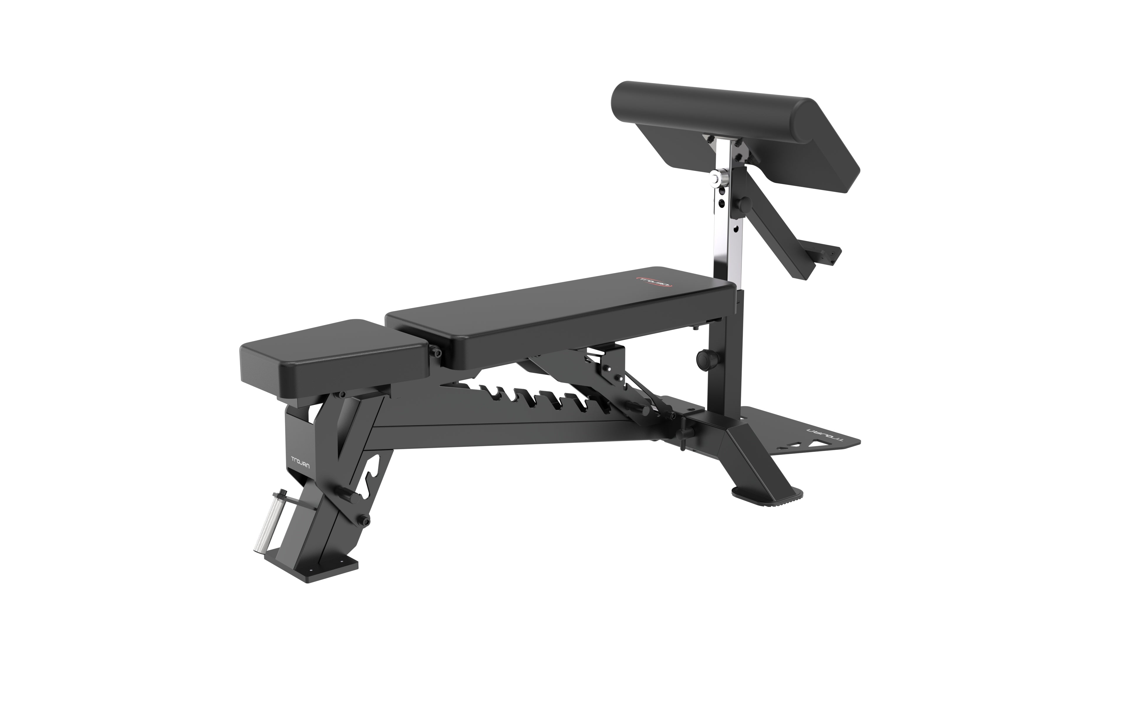 Trojan SX1 Elite Commercial Adjustable Bench & Preacher Curl Pad