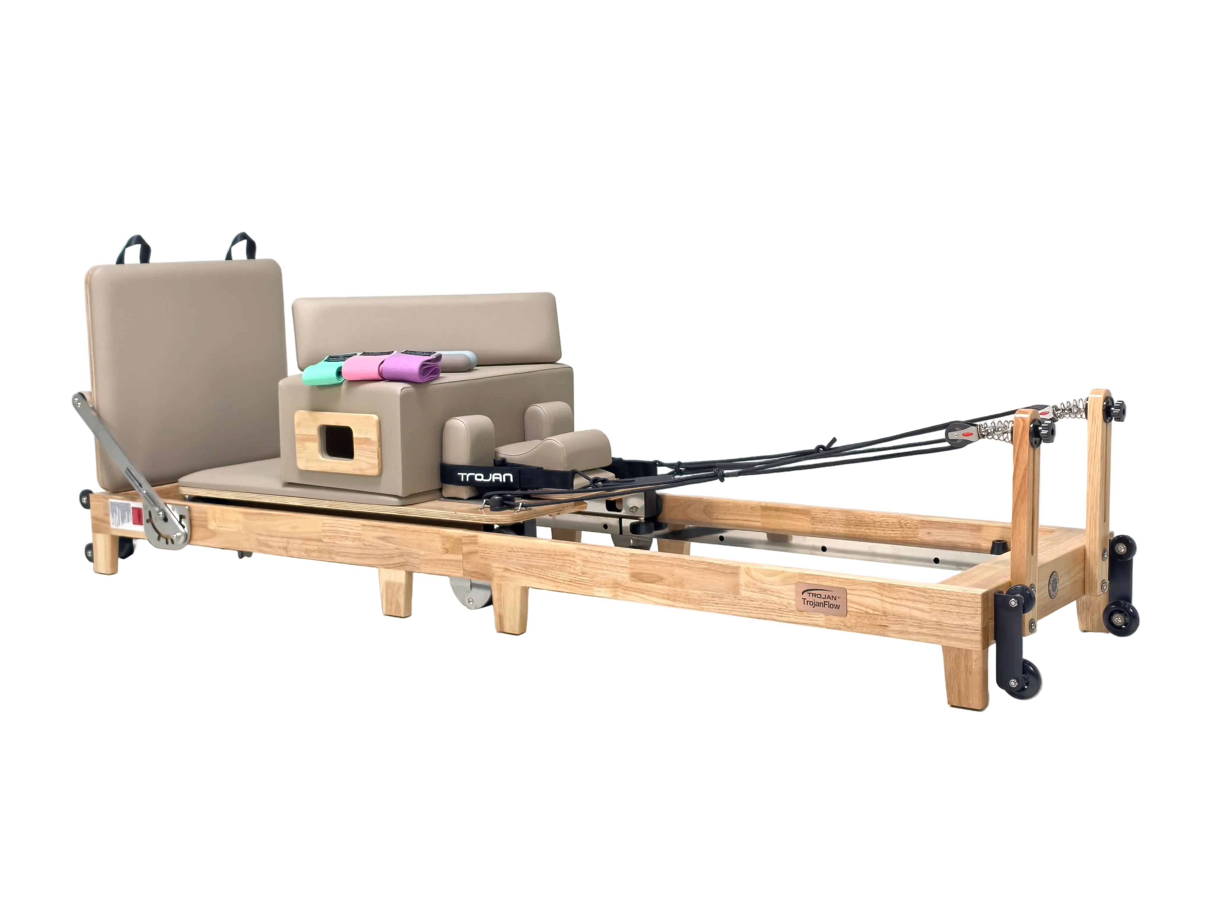 Trojan TERRA BEIJE Oak Folding Reformer Inc Box & Jump Board