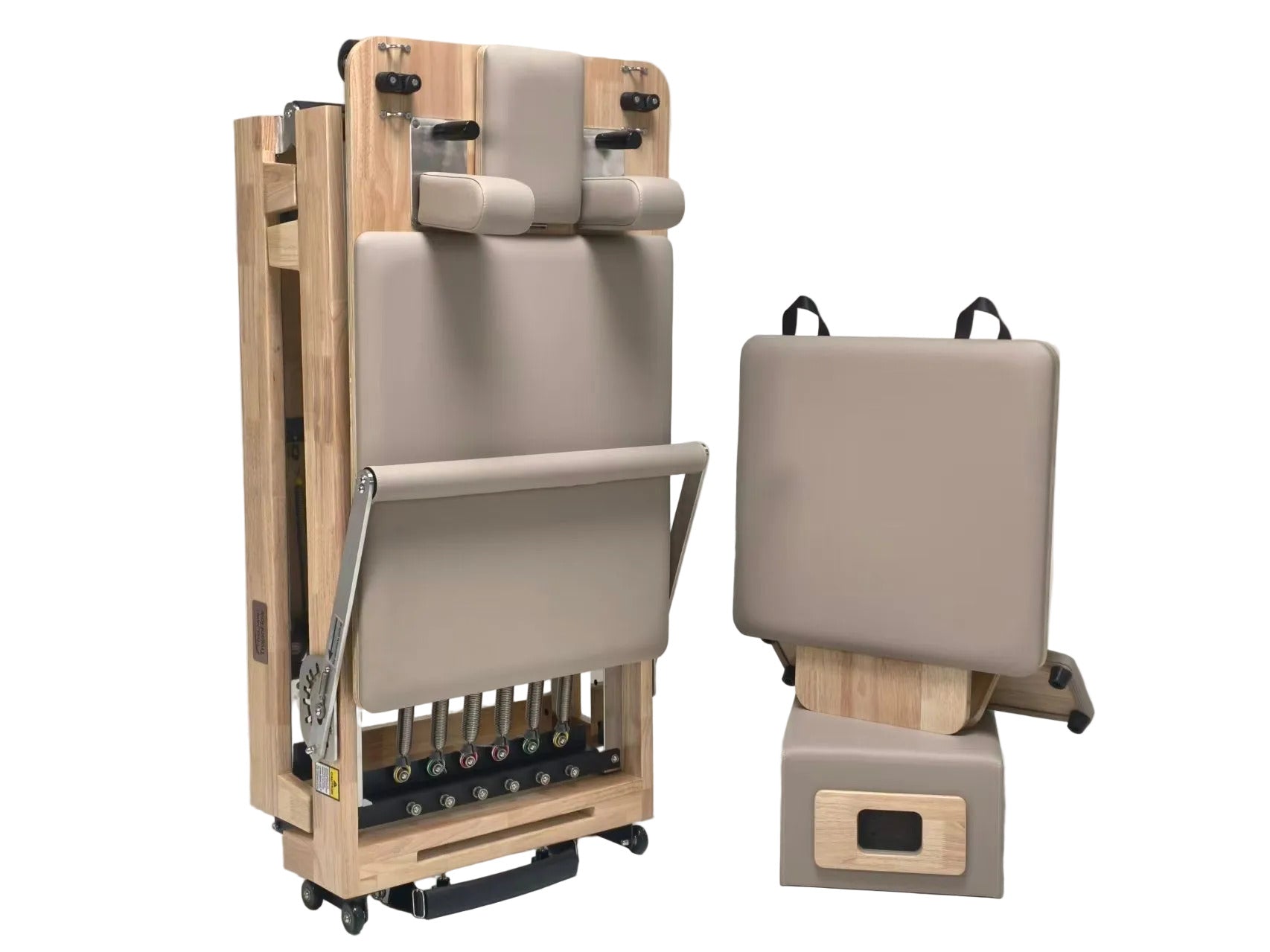 Trojan TERRA BEIJE Oak Folding Reformer Inc Box & Jump Board