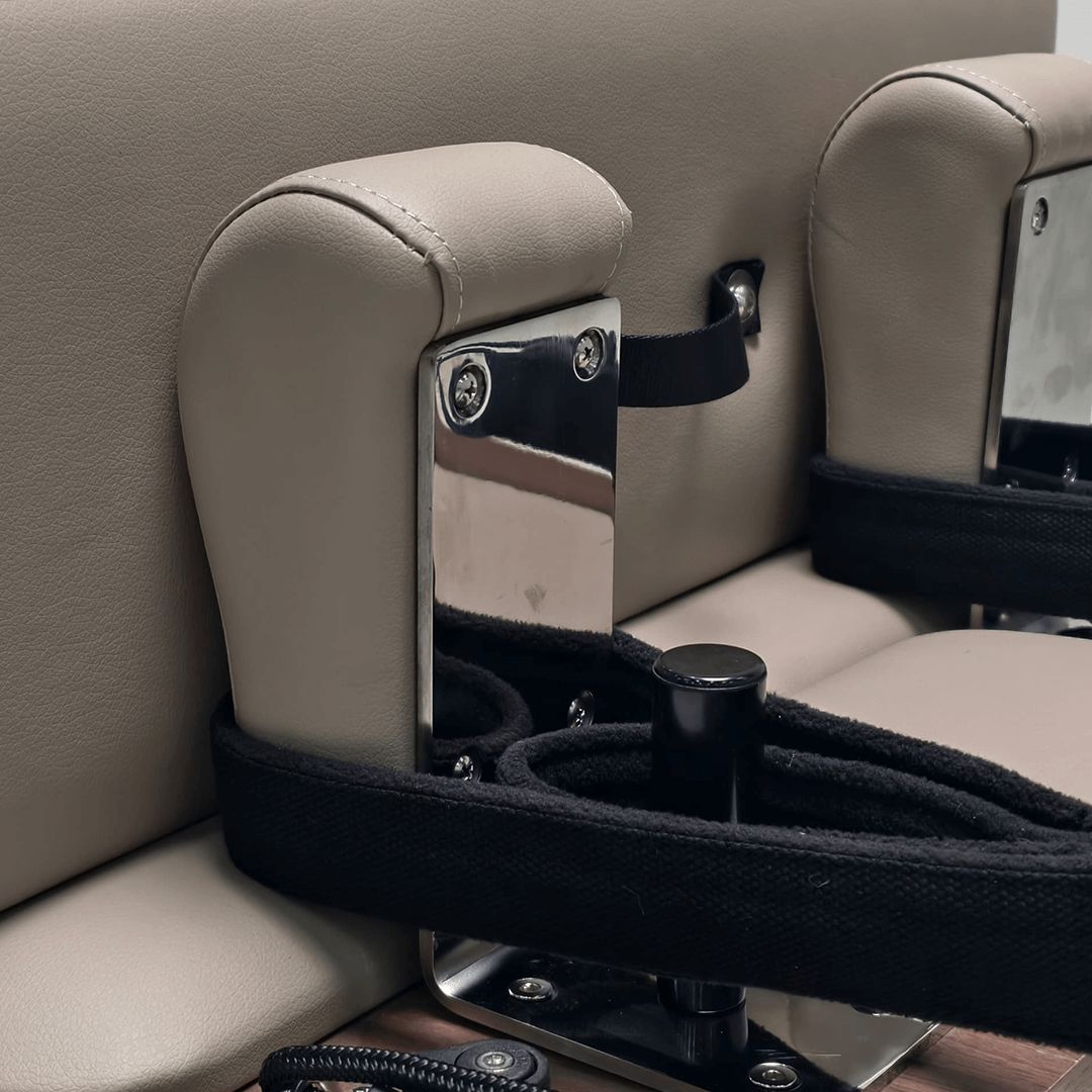 Studio AURALIS Beige Aluminum Pilates Reformer – Special Edition