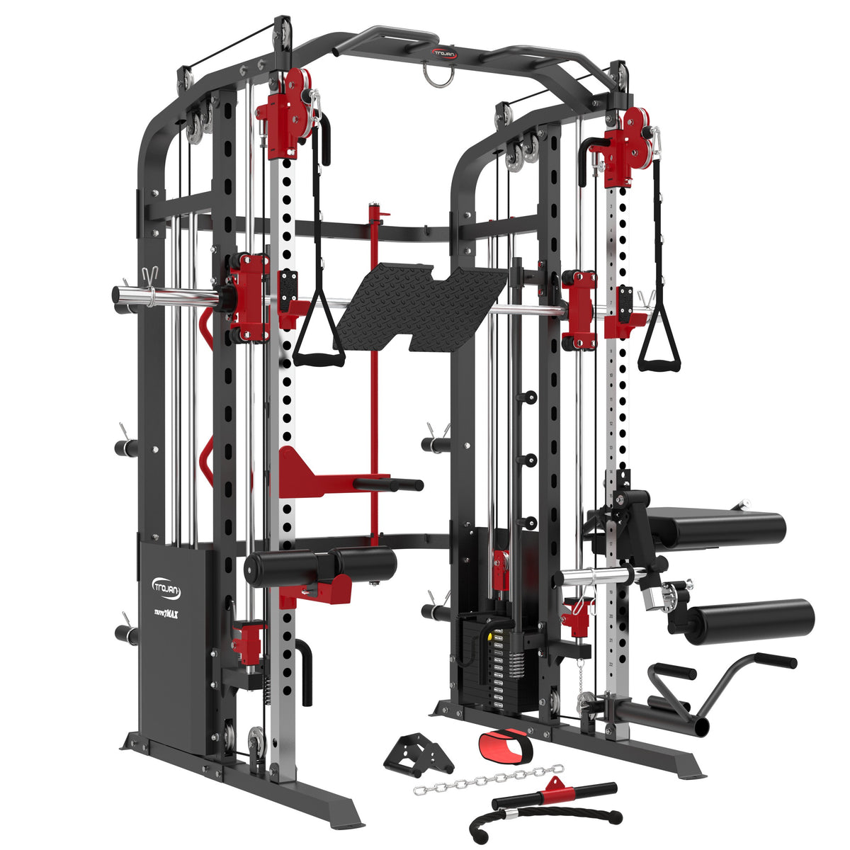 Trojan Seated Leg Ext / Ham String Hip Thrust & Hyper Extension Attach ...