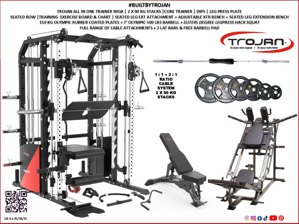 Gym Equipment Trojan Power Trainer Resistance Band Trojan Power