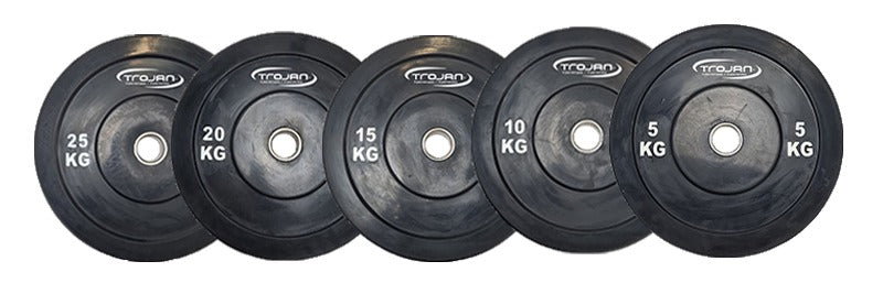 Bumper Plate Set 150 Kg in Pairs + 20 Kg 700 Lbs Barbell