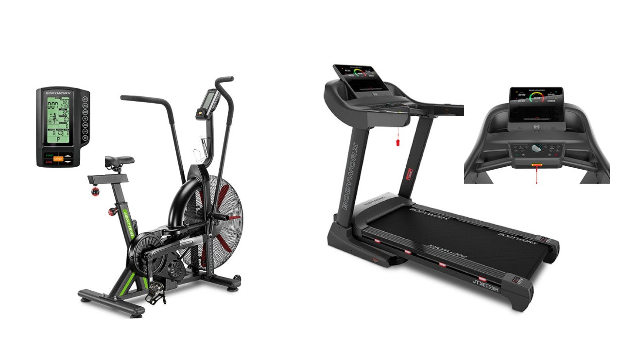 JTX25BM Treadmill + ABX7002 Air Bike Performance Bundle