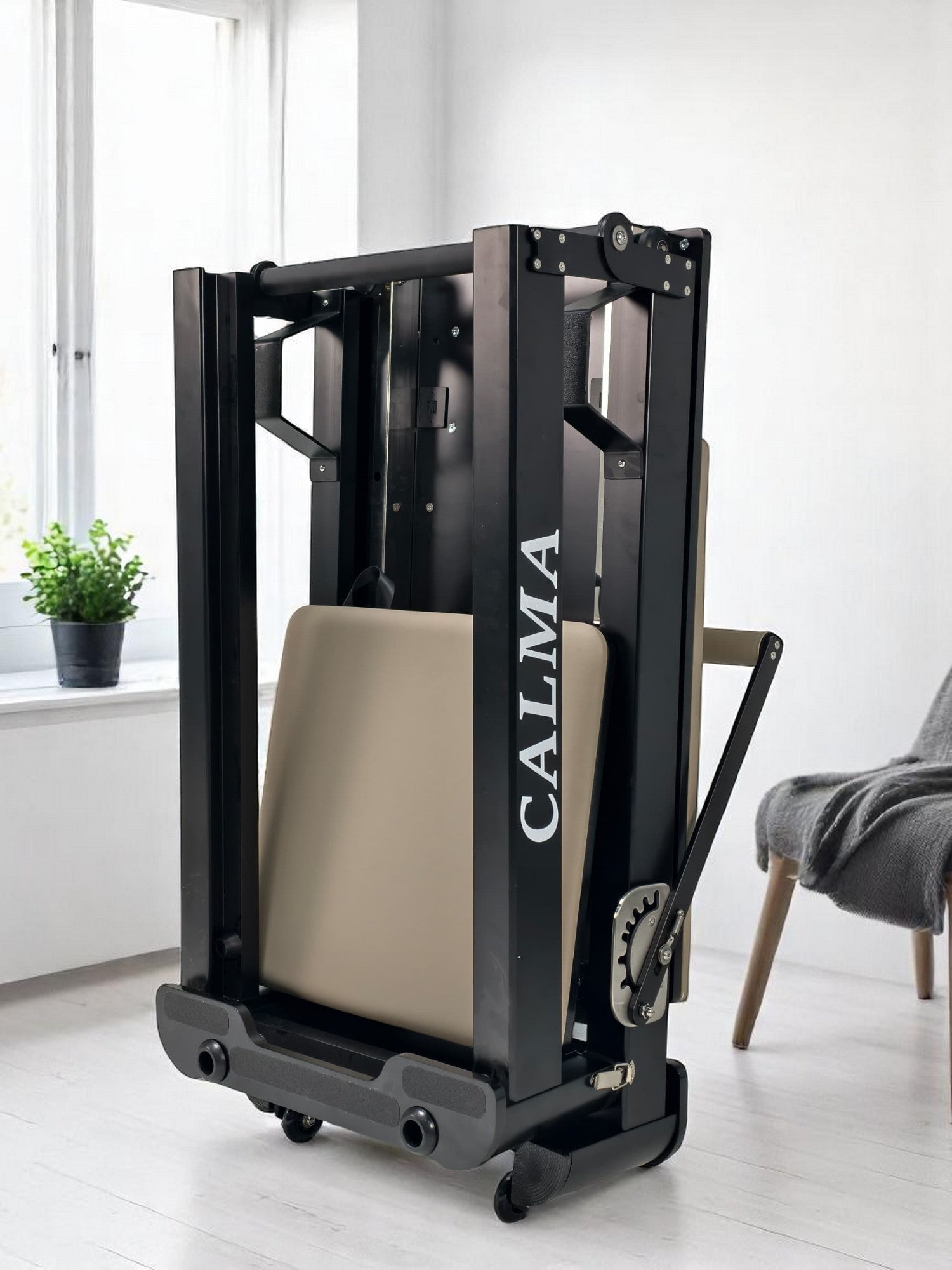 Trojan Folding Aluminium " Calma " Reformer Bundle "V" Fold Treadmill Pak
