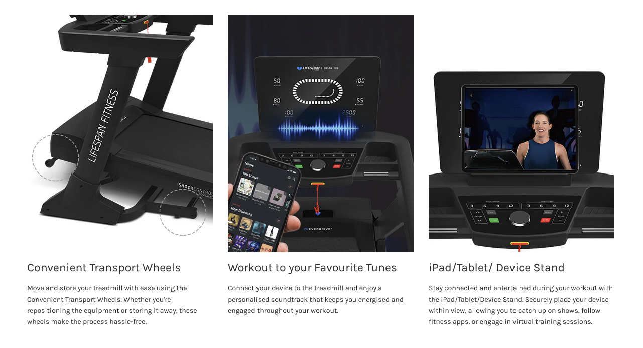 Lifespan Fitness Delta 3.0 Treadmill