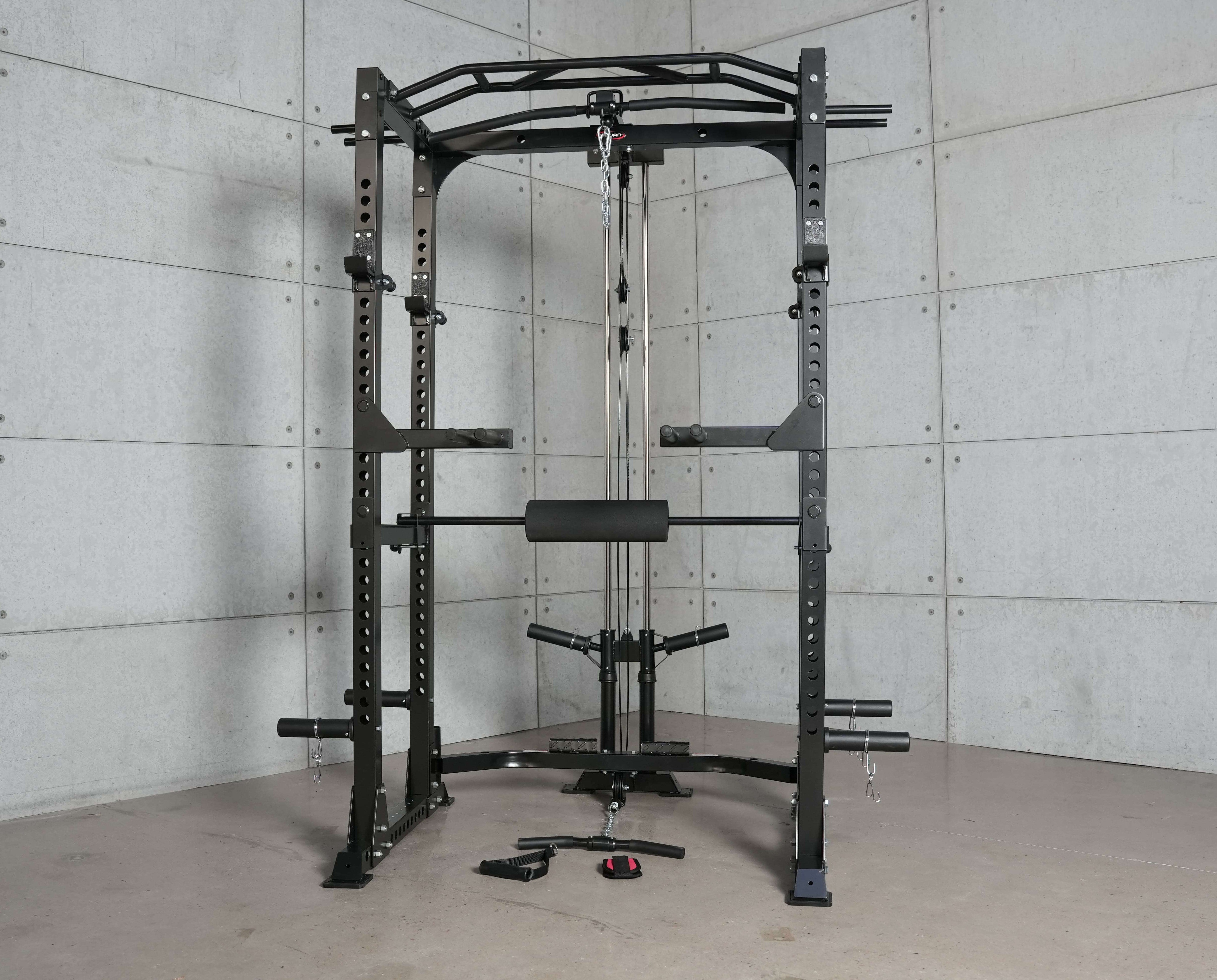 Trojan TRXL7 Power Rack + Lat Pull Down Combo