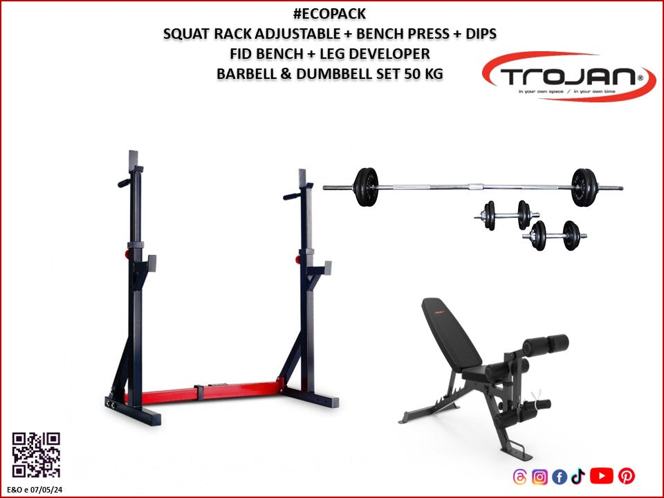 HOT Dumbbell Pro Trojan Bench Makro Trojan Workout Bench