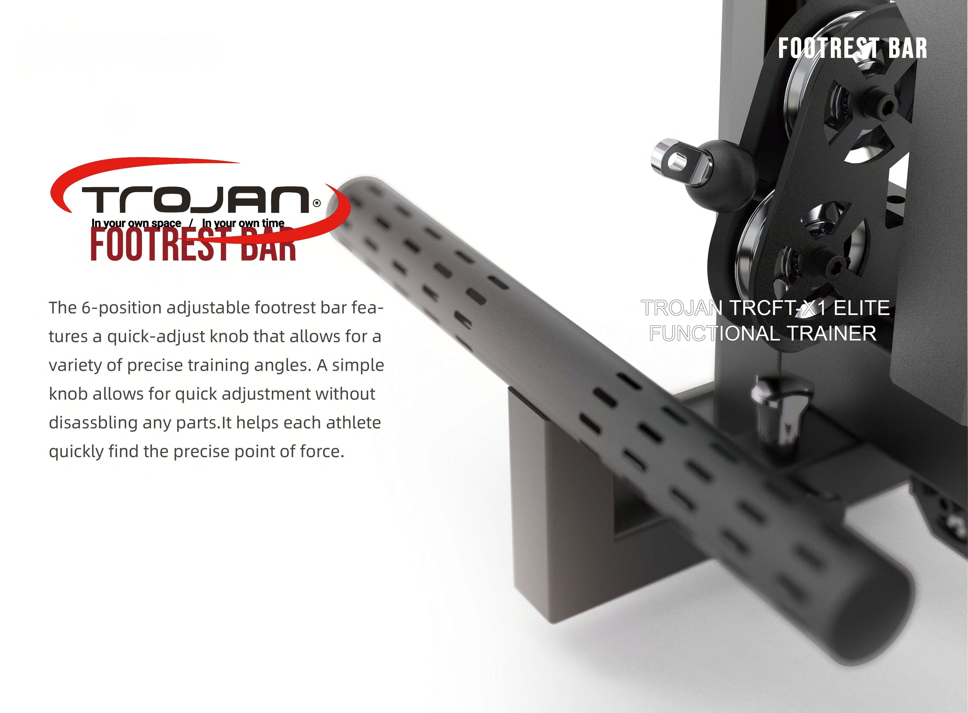 TRSM-X1 ELITE Power Rack Smith Machine & Functional Trainer | Dual 90kg Stacks | 1:1 - 2:1 Cable Ratio