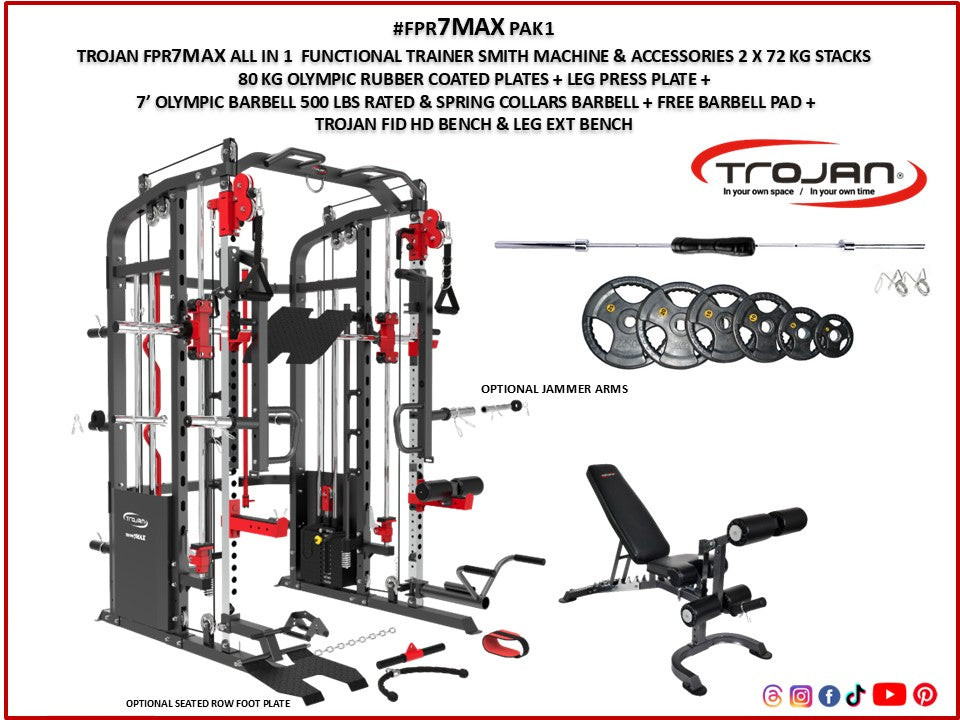FPR7MAX All – In – One Smith Functional Trainer Pack1