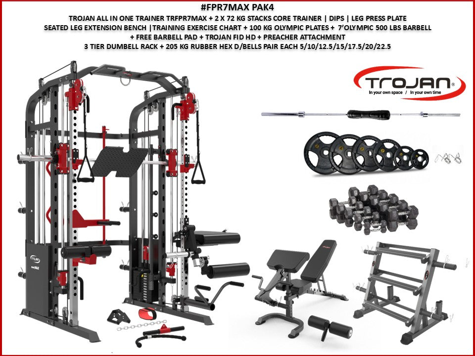 FPR7MAX All – In – One Smith Functional Trainer Pack4