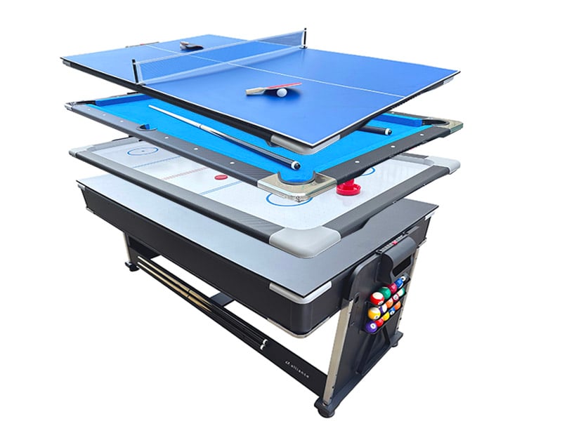 Games Table 4 In 1 | 7 Foot Green Top