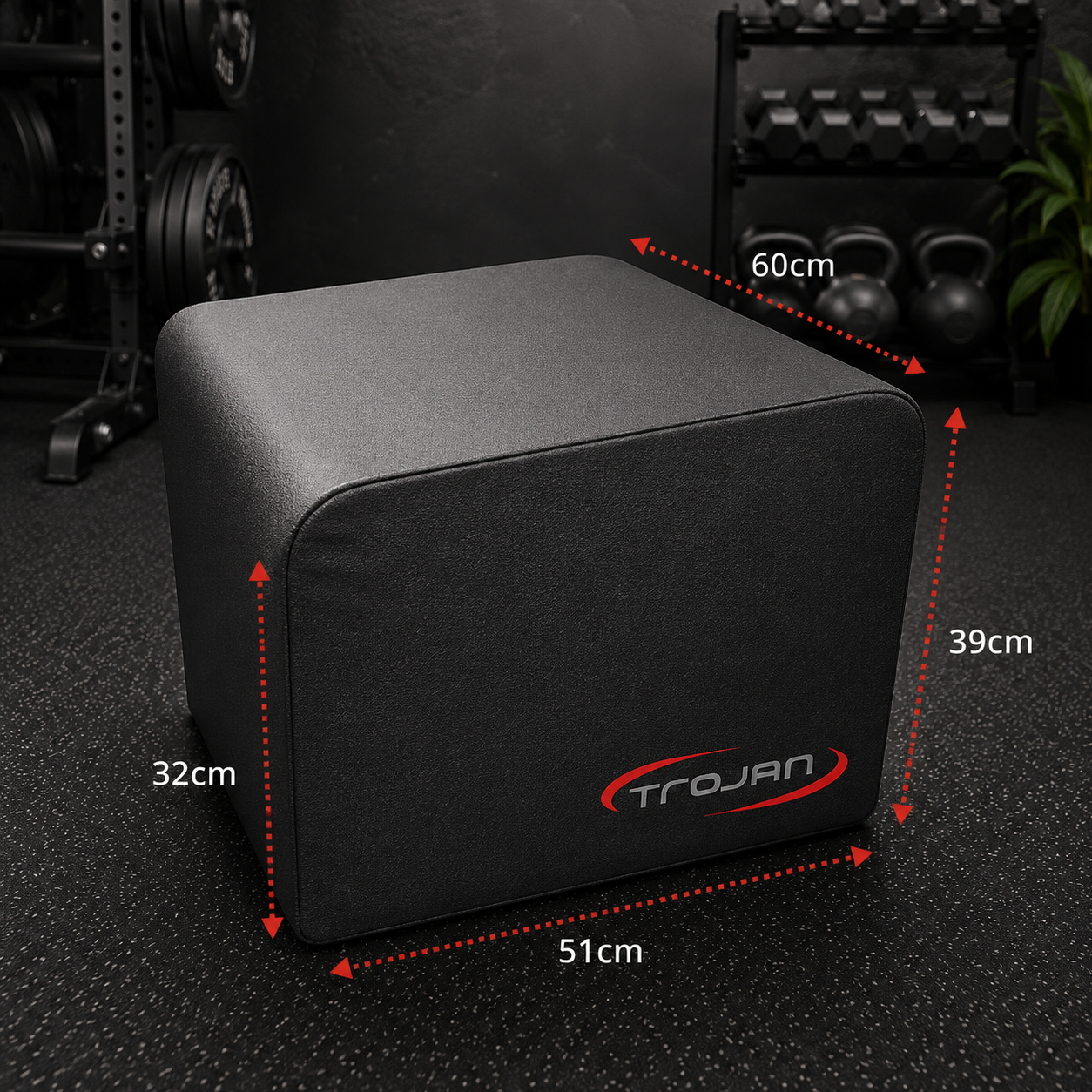 Glute Box | Hip Thrust Bench for Glute Training & Home Gym Workouts