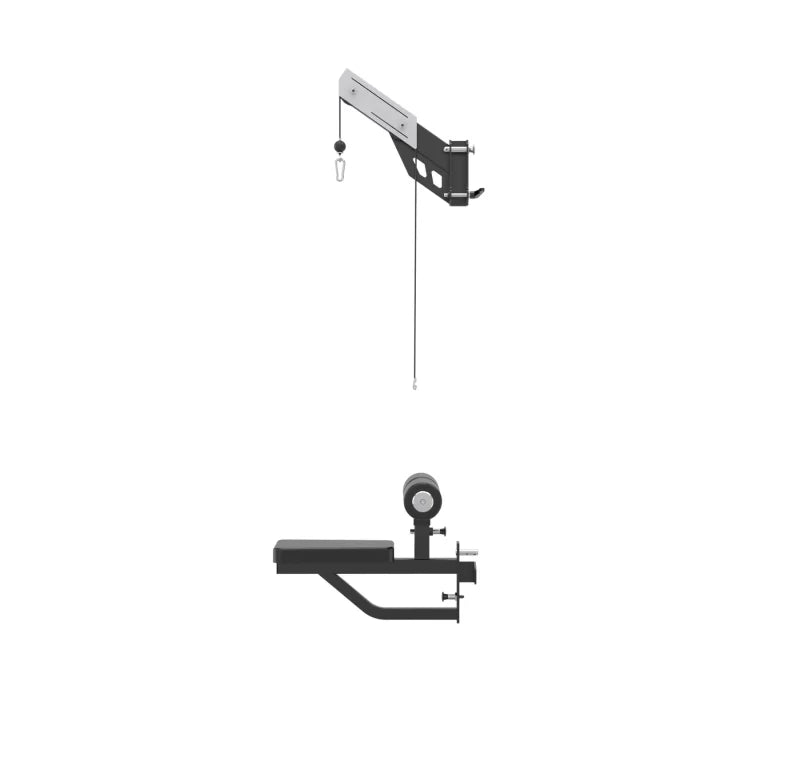 Functional Trainer Smith Machine Power Rack Inc Leg Press + Lat Pull Down Seat & Lat Attachment + Jammer Arms