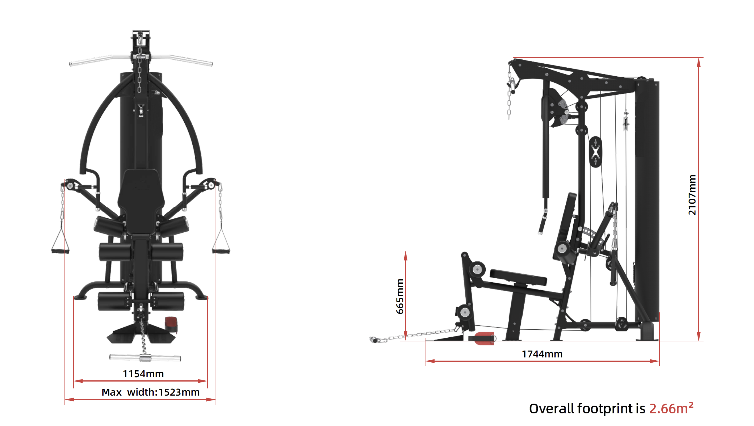 Trojan Multi Functional Commercial Grade Home Gym TRHGCX900 Floor Model