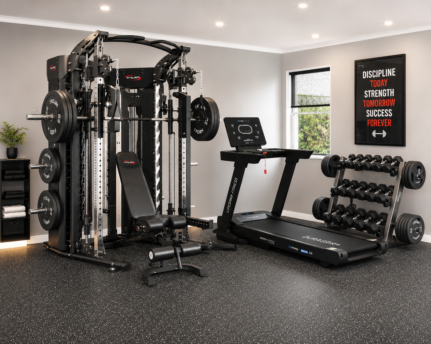 900FT All – In – One Trainer HomeGymHub Pak !