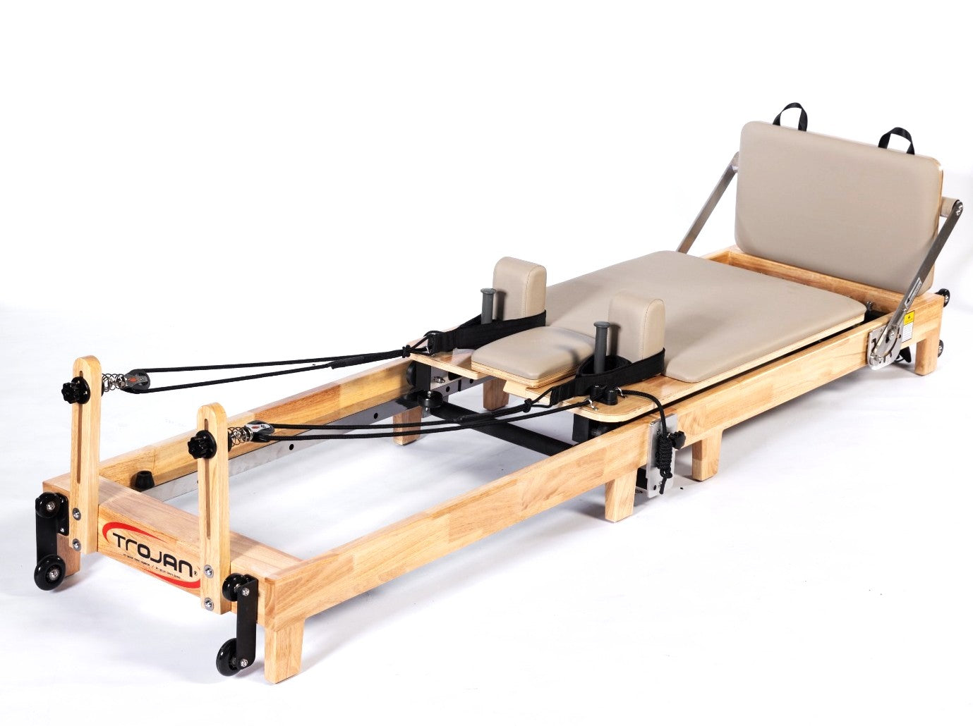 Trojan TERRA Beije Oak Folding Reformer Inc Box & Jump Board * NEW *