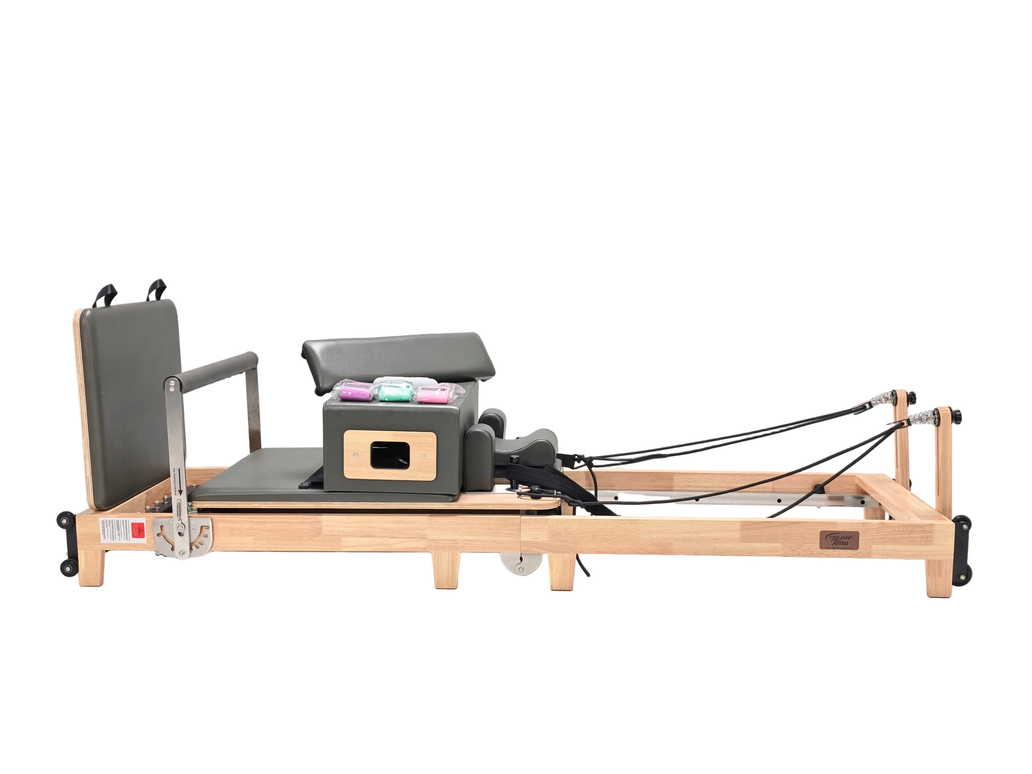 Trojan TERRA GREEN Oak Folding Reformer Inc Box & Jump Board New