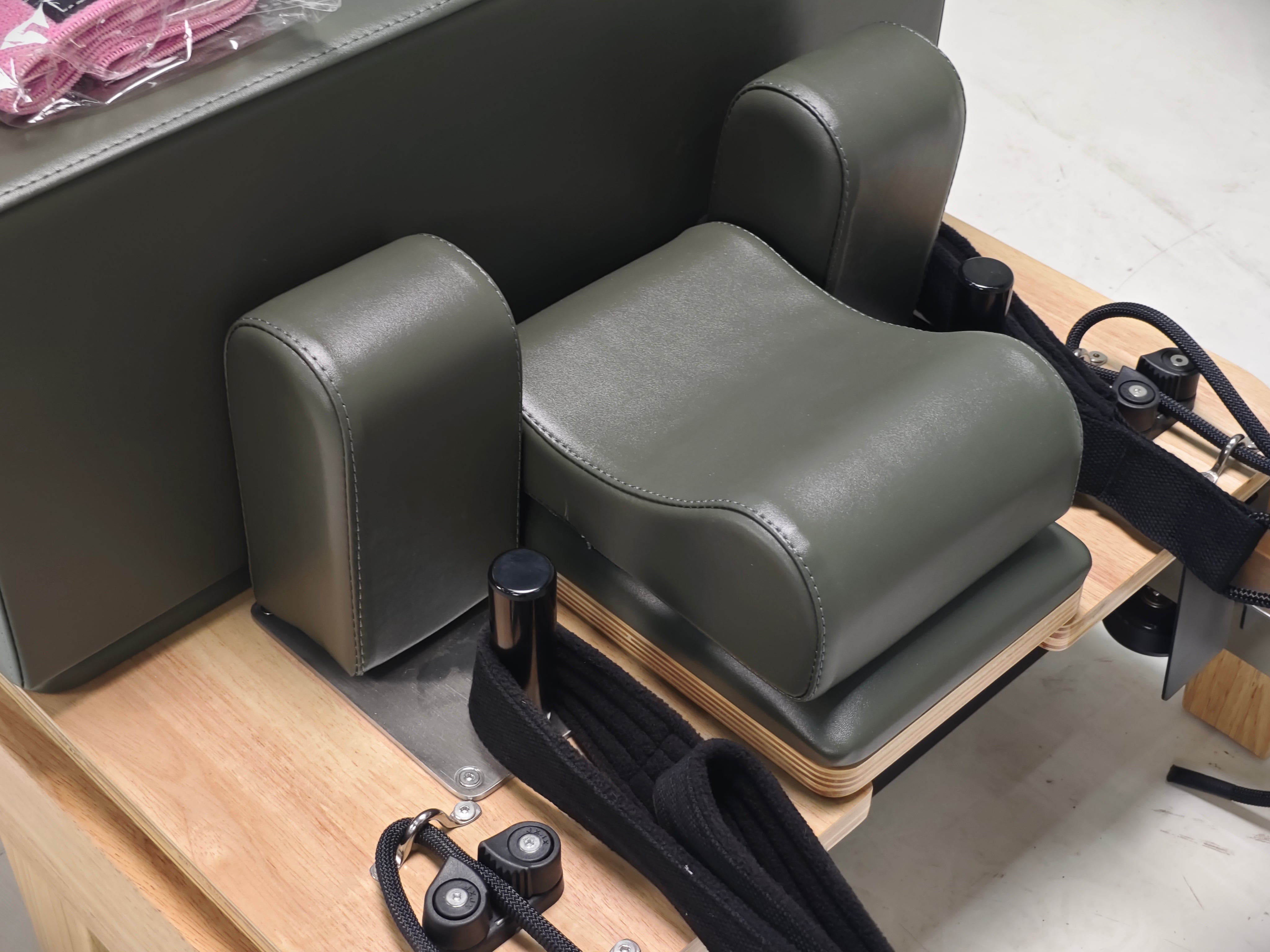 Trojan Green Home Oak Foldable Pilates Reformer – Smart Fitness Value New