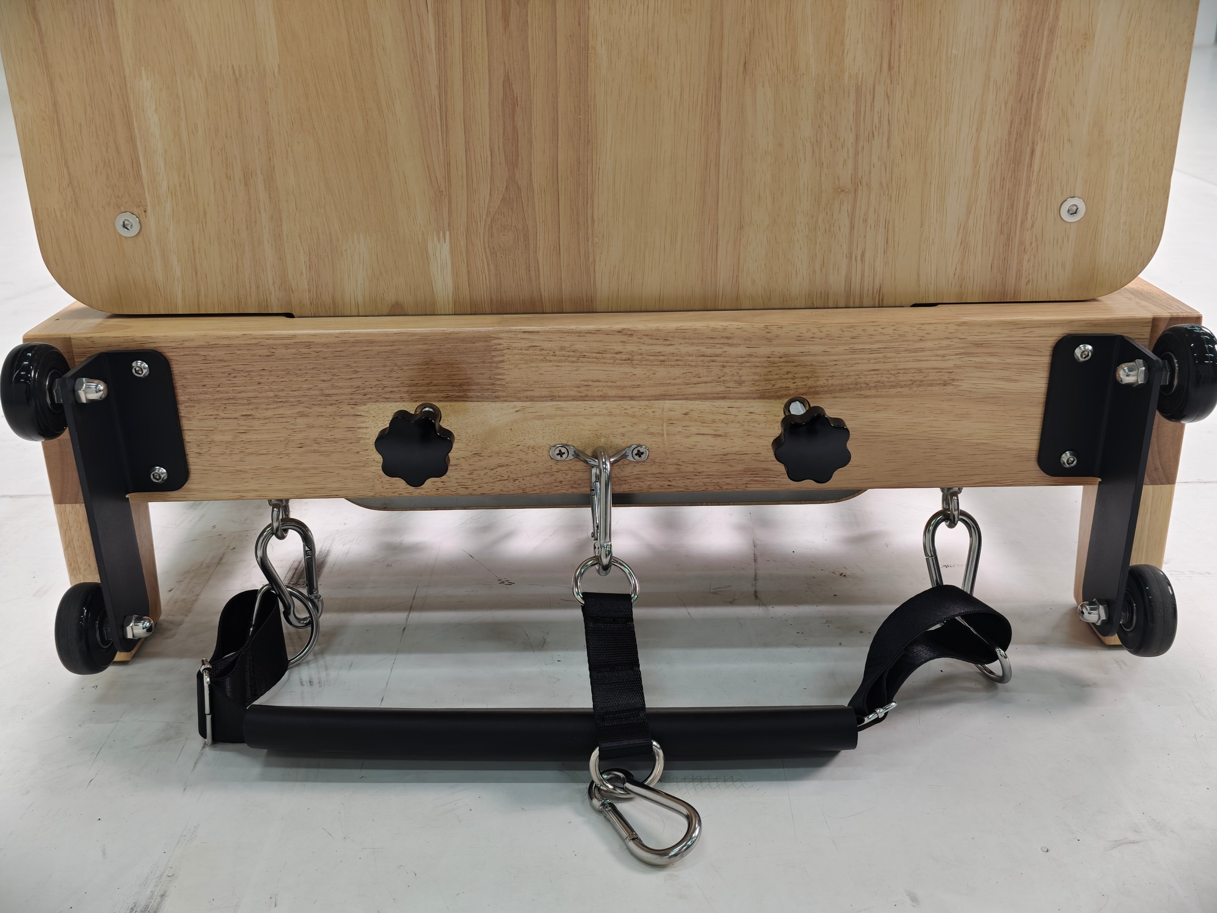 Trojan Green Home Oak Foldable Pilates Reformer – Smart Fitness Value New
