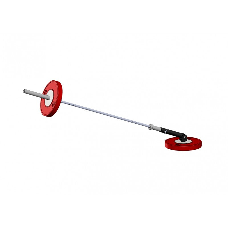 T BAR TRAINER FOR OLYMPIC PLATES