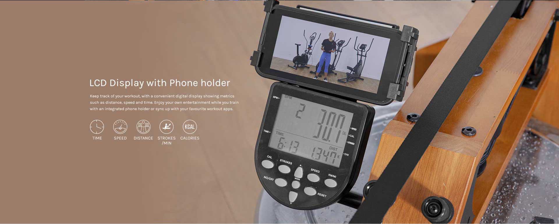 Lifespan Fitness ROWER-760 Water Resistance Foldable Rowing Machine