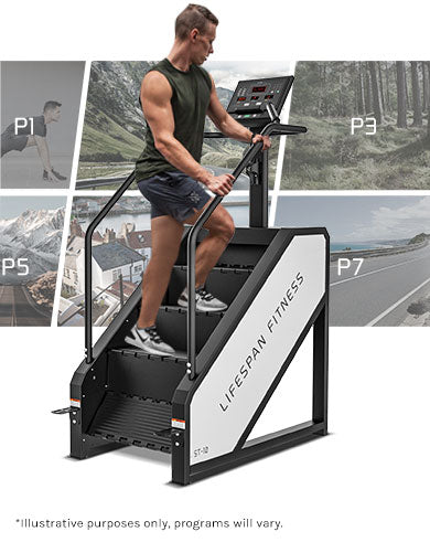 Lifespan Fitness ST-10 Stair Climber 3 Level Stepmill Machine
