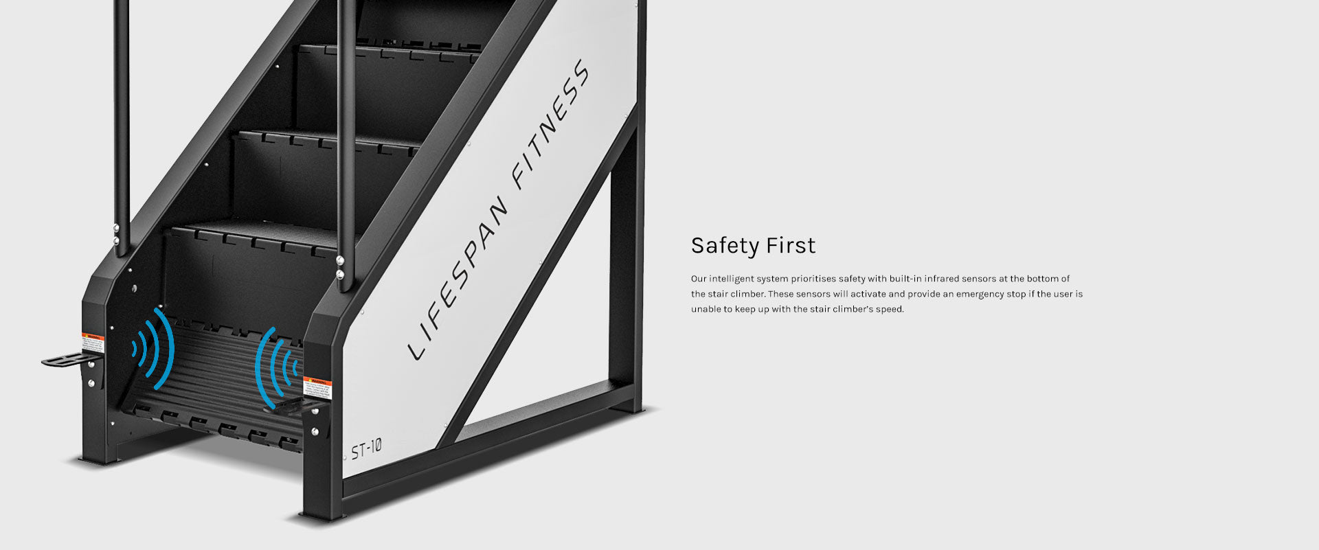 Lifespan Fitness ST-10 Stair Climber 3 Level Stepmill Machine