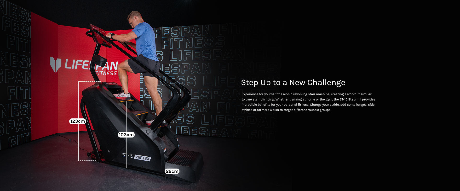 Lifespan Fitness ST-15 Vertex 4 Level Commercial Stair Climber