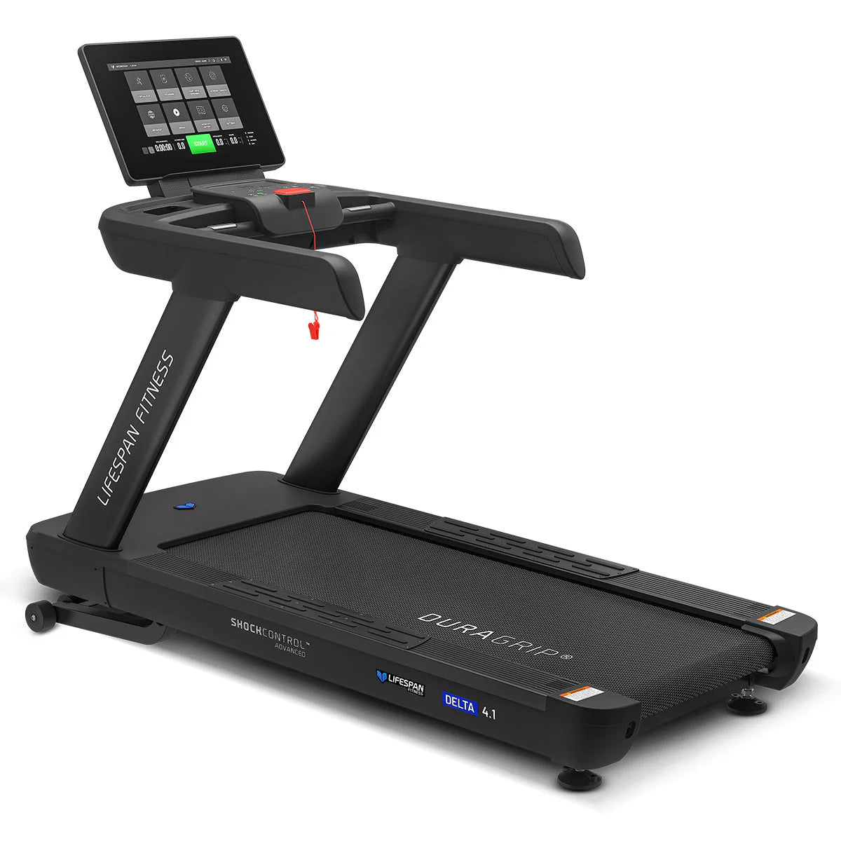 Lifespan Fitness Delta 4.1 Commercial Treadmill 4.5 CHP EverDrive® H8 AC Commercial Motor