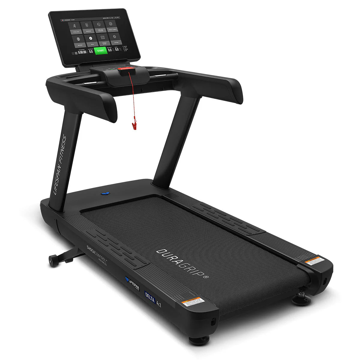 Lifespan Fitness Delta 4.1 Commercial Treadmill 4.5 CHP EverDrive® H8 AC Commercial Motor