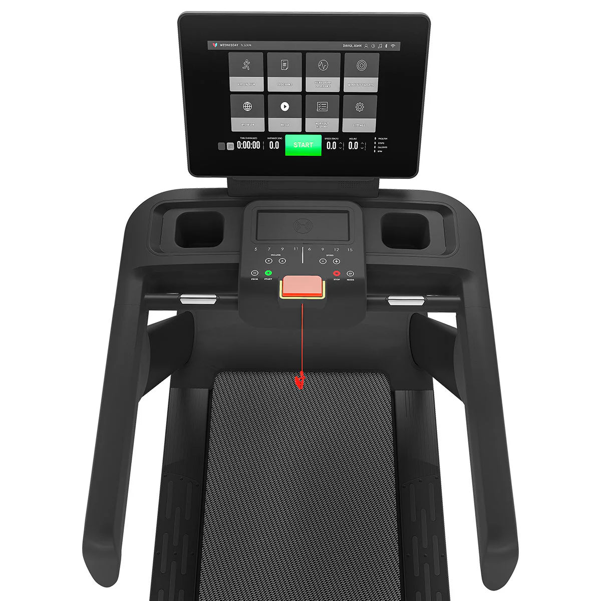 Lifespan Fitness Delta 4.1 Commercial Treadmill 4.5 CHP EverDrive® H8 AC Commercial Motor