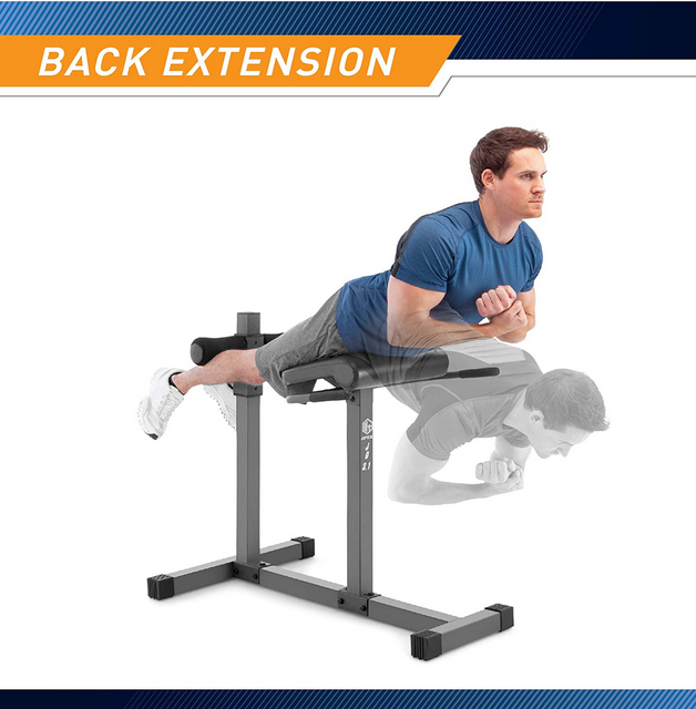 Marcy Adjustable Hyperextension Roman Chair   Exercise Hyper Bench JD 3.1 