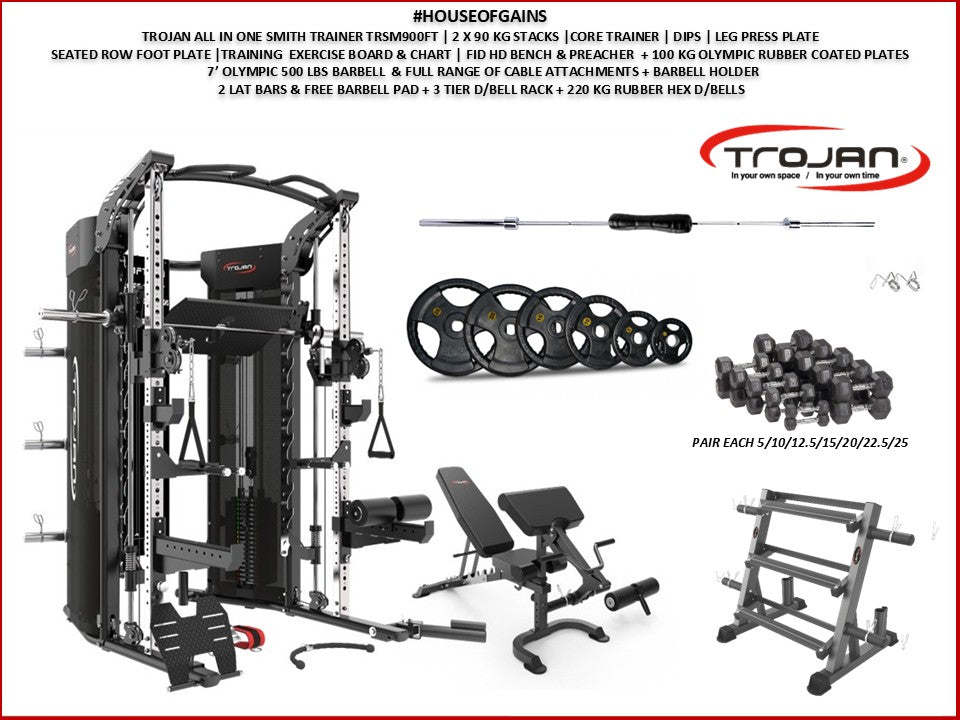 900FT All – In – One Trainer #HouseOfGains Pak