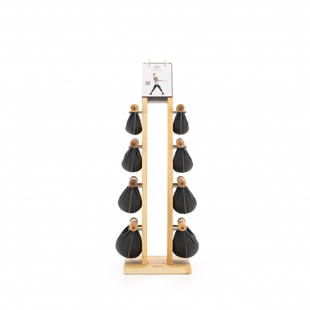 Swing Bells Oak 8 Pcs Set with Tower