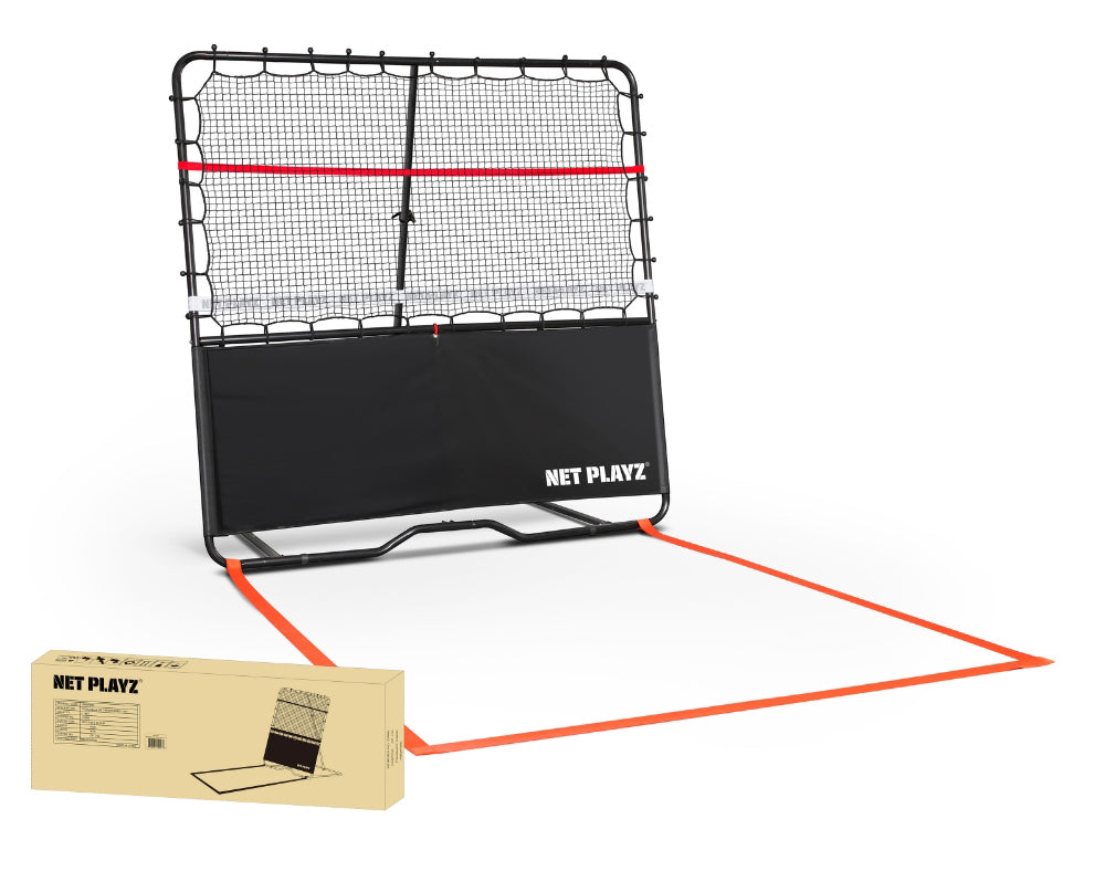 NET PLAYZ PICKLEBALL NET REBOUNDER - 6FT WITH CARRY BAG