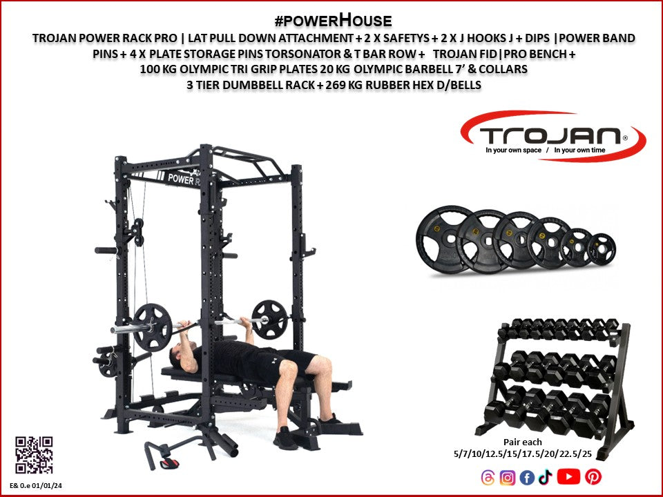 Power Rack Package Power Rack Packages – Trojan Fitness