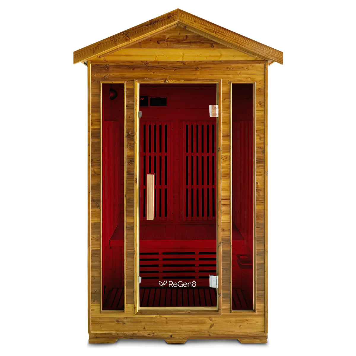 ReGen8 Duo Outdoor - 2 Person 2200W Infrared Sauna Natural