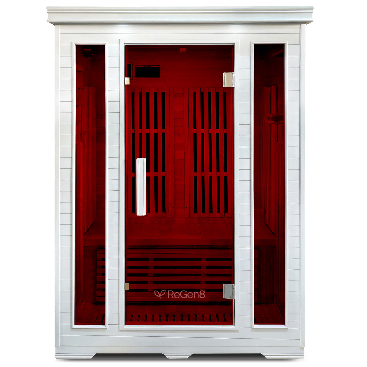 ReGen8 Duo - V3 2 Person 2040W Infrared Sauna in White