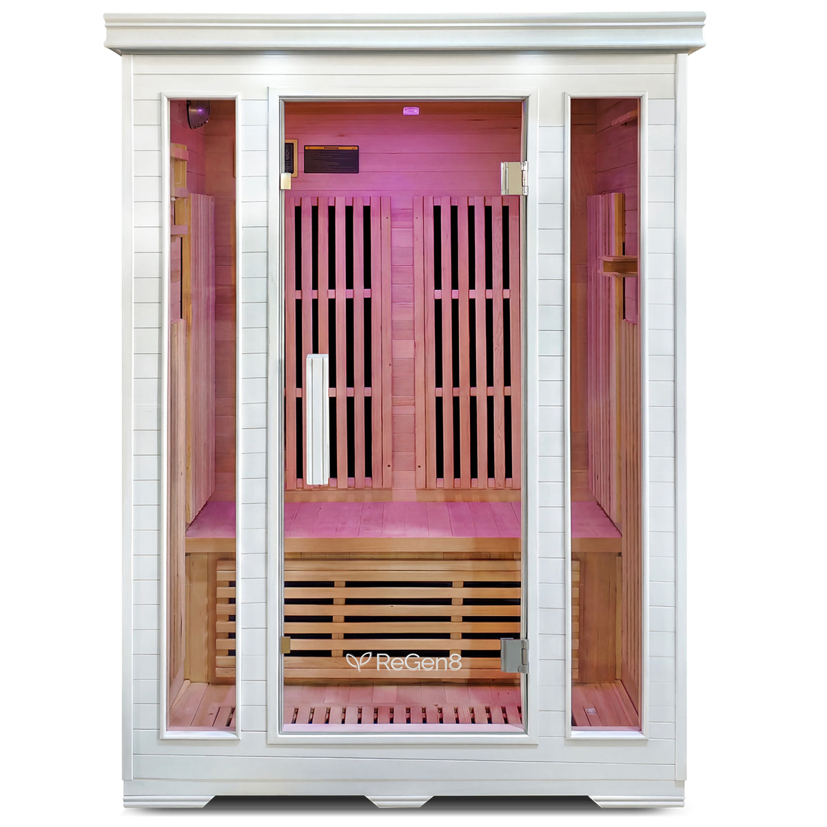 ReGen8 Duo - V3 2 Person 2040W Infrared Sauna in White