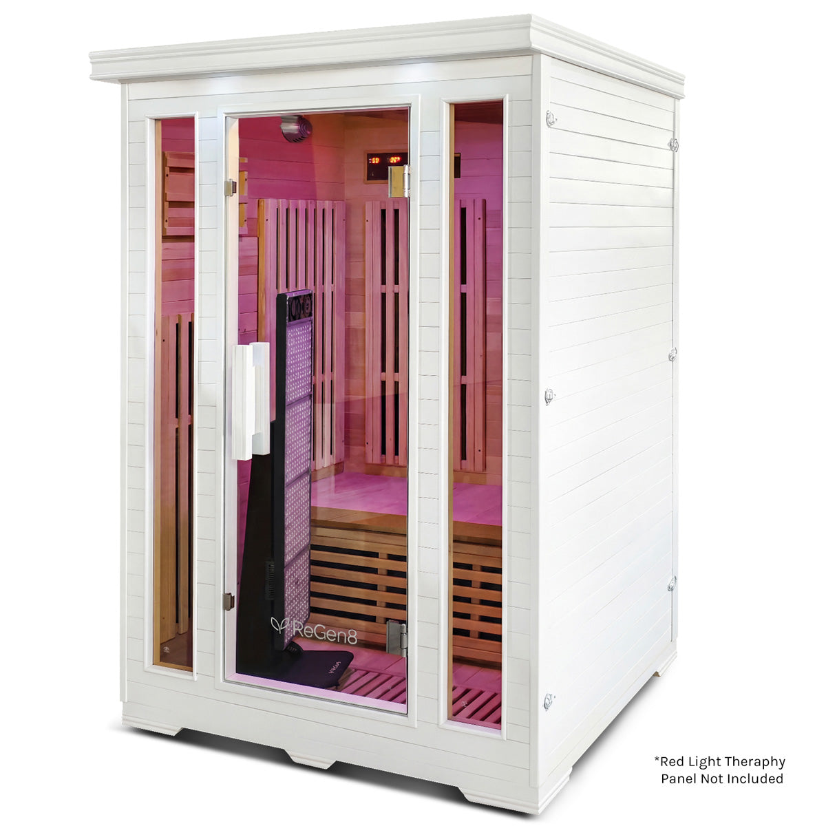 ReGen8 Duo - V3 2 Person 2040W Infrared Sauna in White