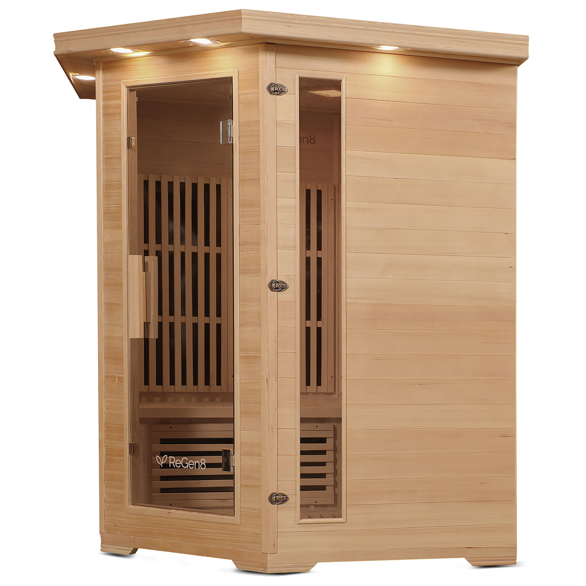 ReGen8 Quadro Corner - 4 Person 2640W Infrared Sauna